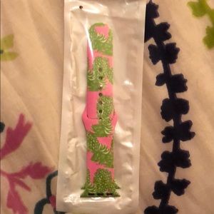 Brand new lilly pulitzer 38mm apple watch band